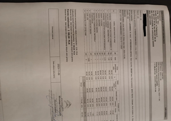 Citroen C5 cena 27200 przebieg: 289401, rok produkcji 2010 z Zamość małe 742